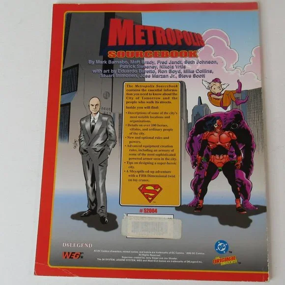 Metropolis Sourcebook - DC Universe Roleplaying Game - Picture 2 of 8